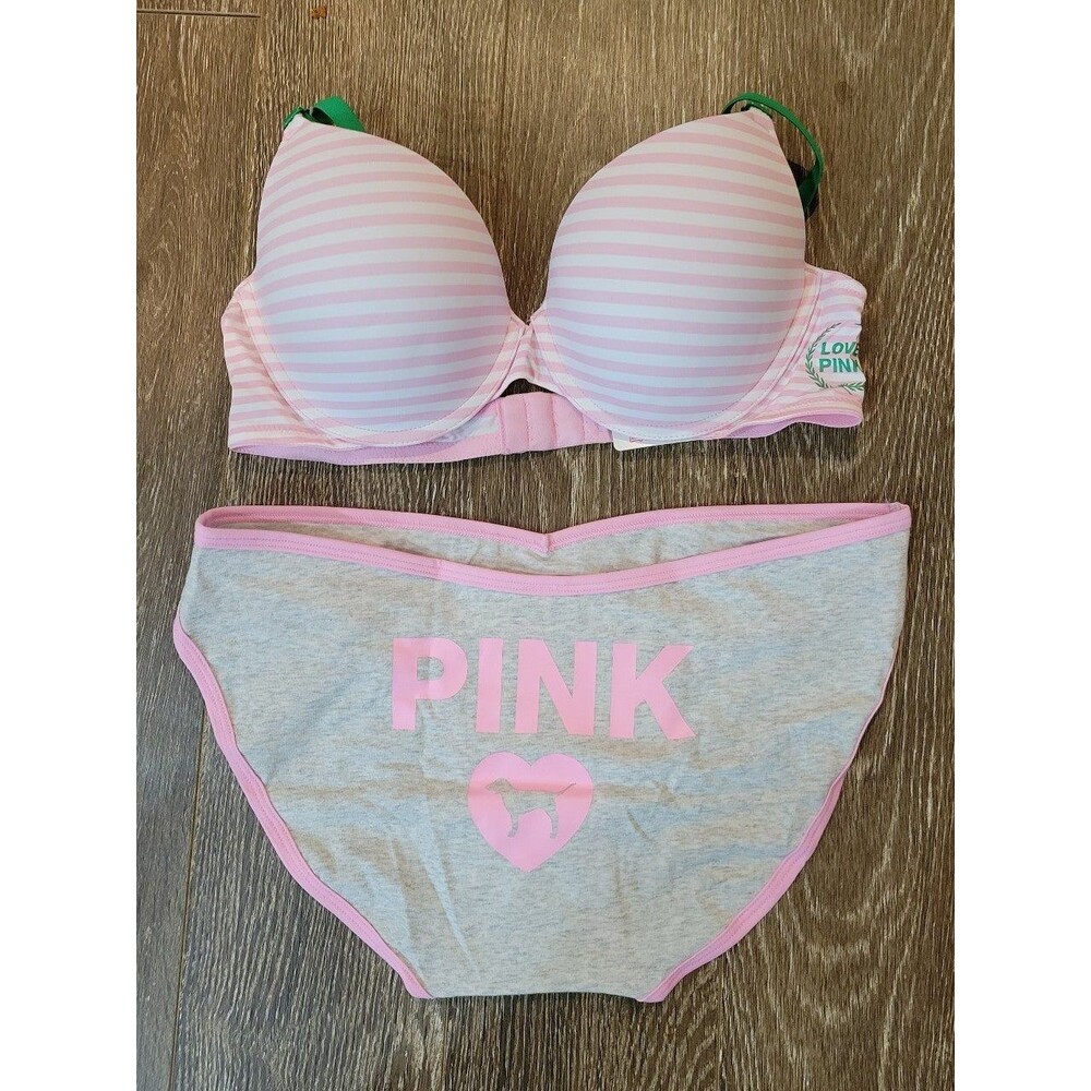 VS PINK SET BRA PANTY ORIGINALS